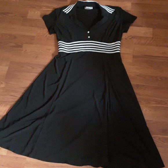 MENU Dresses & Skirts - Black sporty dress size 6